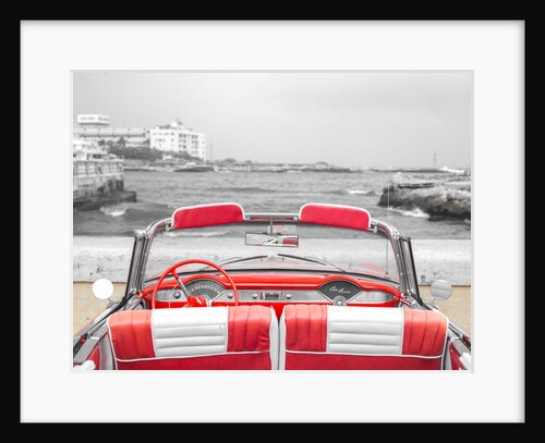 Vintage car in Havana by Assaf Frank